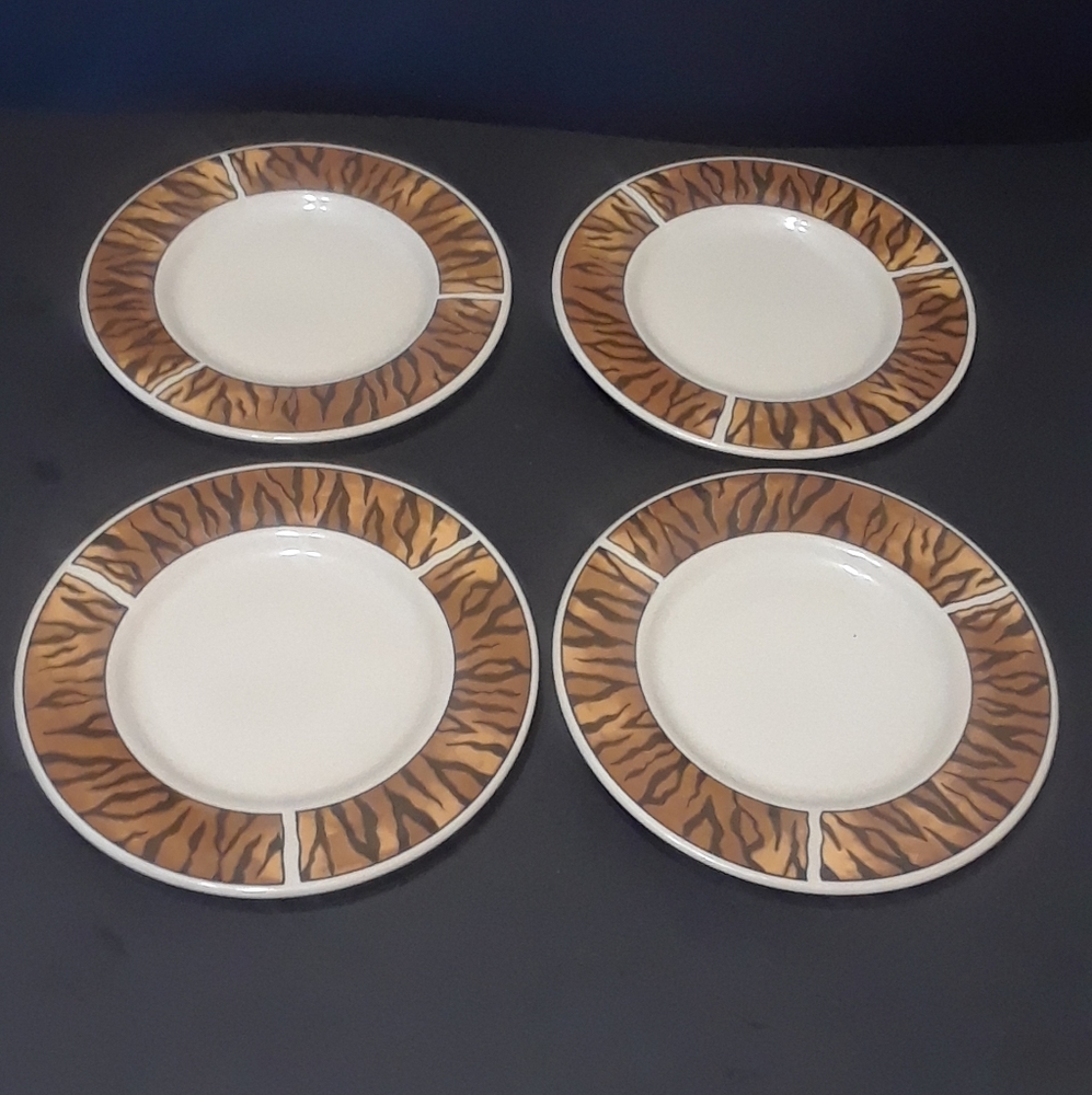 Sakura Majesticware TRIBE Saucers Vintage